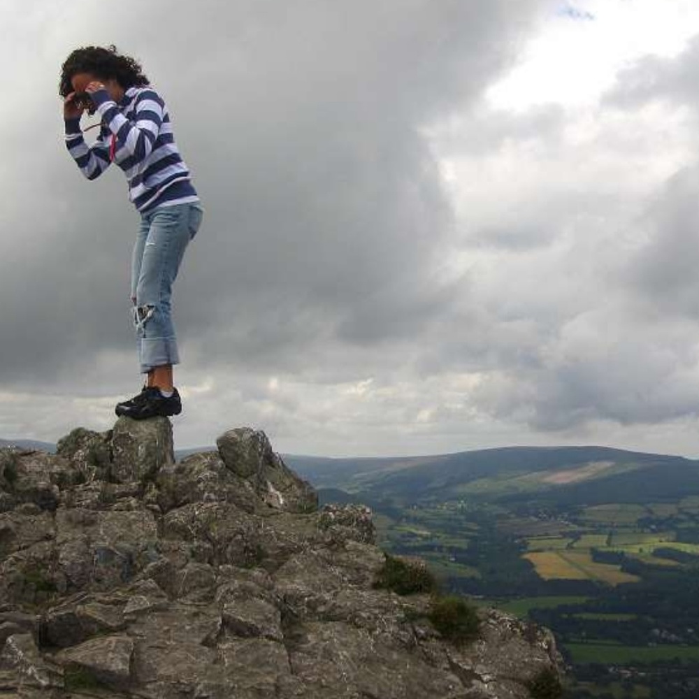 Pink, White, & Blue Striped Hoodie - Picture 7 of 7